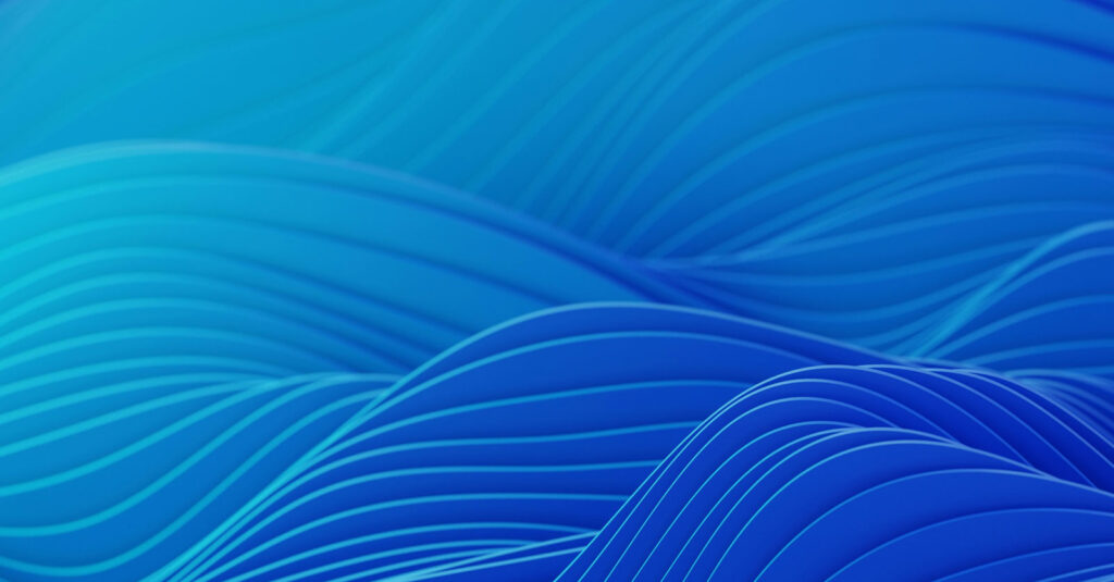 Abstract waves graphic